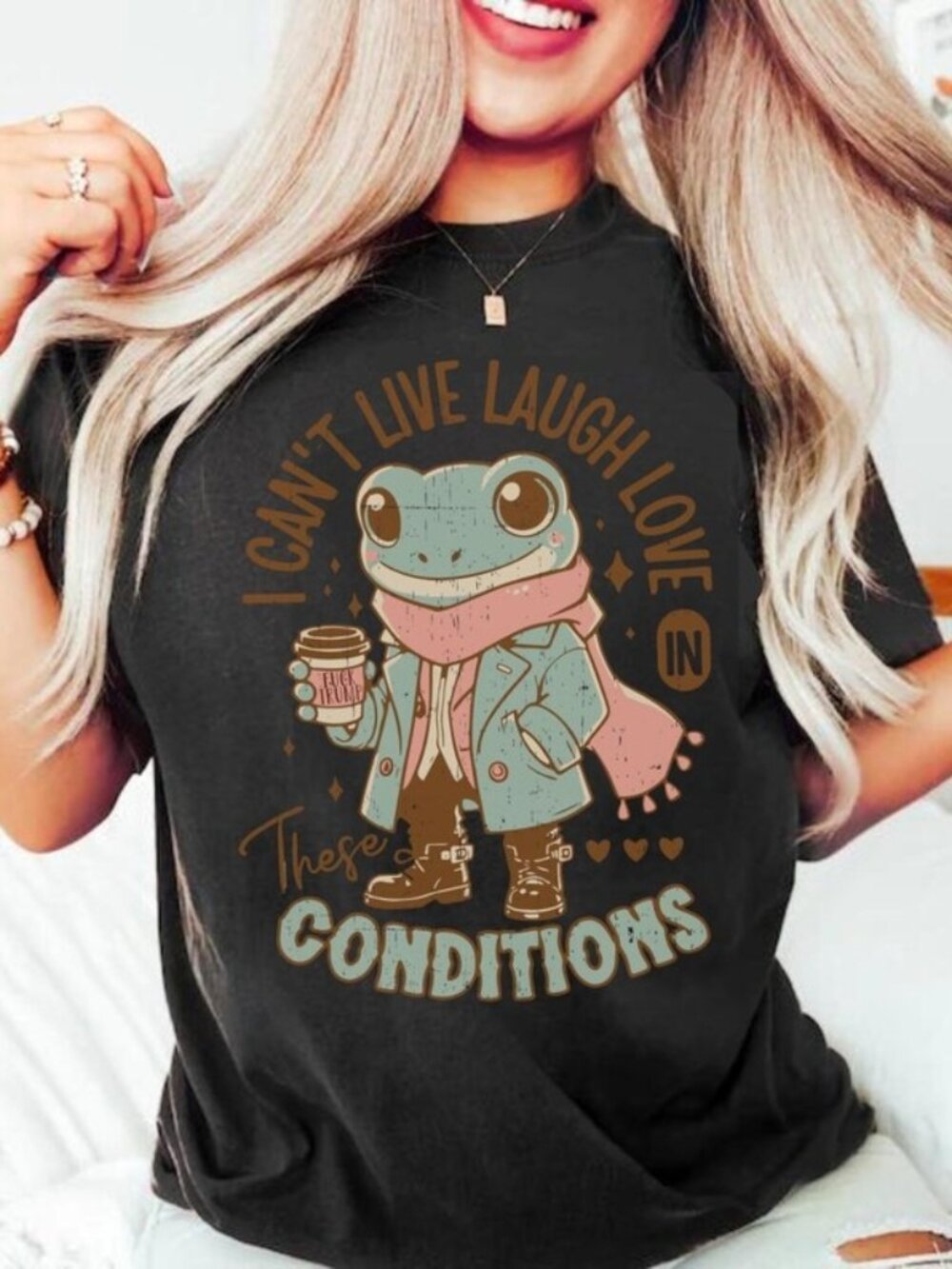 Funny Subtle Feminist Graphic Tee, Empowerment Humor Statement Shirt
